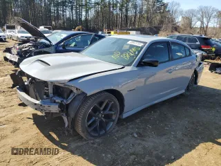 2022 Dodge Charger R/T with VIN 2C3CDXCT4NH240563, listed as a Copart auction lot 48663785 with 27,583 mi miles and Non Repairable. Bid and sale history available at carsss.com. Image 1.