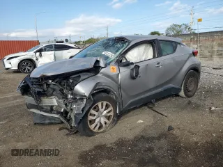 2019 Toyota C-HR XLE with VIN NMTKHMBX5KR083796, listed as a Copart auction lot 88213575 with 134,612 mi miles and Salvage Title. Bid and sale history available at carsss.com. Image 1.