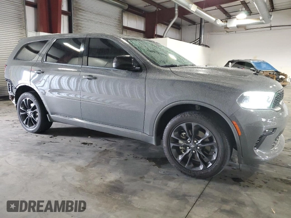 2022 Dodge Durango GT Plus with VIN 1C4RDHDG0NC159396, listed as a Copart auction lot 48930655 with 16,896 mi miles and Salvage Title. Bid and sale history available at DreamBid. Image 4.