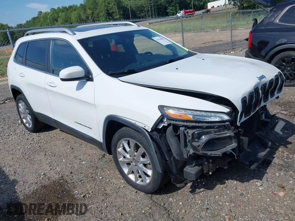 2016 Jeep Cherokee Limited с VIN 1C4PJLDS9GW107306, выставлен на аукционе IAAI как лот 42634803 с пробегом 116 111 миль миль и . История ставок и продаж доступна на DreamBid. Изображение 1.
