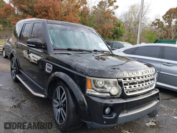 2015 Land Rover LR4 Lux with VIN SALAK2V66FA760145, listed as a IAAI auction lot 41879409 with 103,051 mi miles and . Bid and sale history available at DreamBid. Image 1.