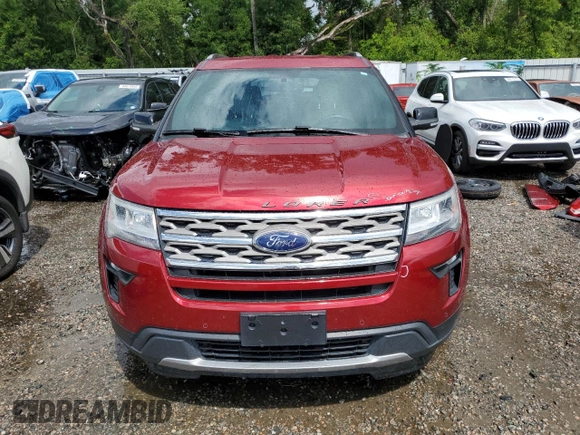 2018 Ford Explorer XLT z VIN 1FM5K7D80JGB74339, wystawiony jako Copart lot #60812125 z przebiegiem 113 620 mil mil oraz Szkoda całkowita • Salvage title. Historia ofert i sprzedaży dostępna na DreamBid. Obrazek 5.