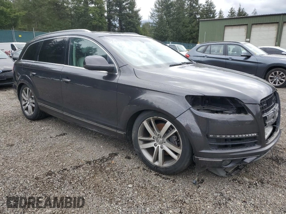 2011 Audi Q7 Prestige z VIN WA1VMAFE9BD004556, wystawiony jako Copart lot #57282025 z przebiegiem 203 643 mil mil oraz Czysty tytuł • Clean title. Historia ofert i sprzedaży dostępna na DreamBid. Obrazek 4.