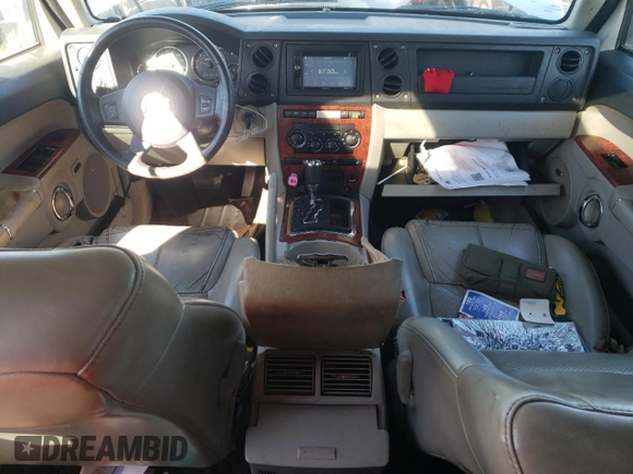 2007 Jeep Commander Limited with VIN 1J8HH58247C659716, listed as a Copart auction lot 50767605 with 235,901 mi miles and Salvage title. Bid and sale history available at DreamBid. Image 8.