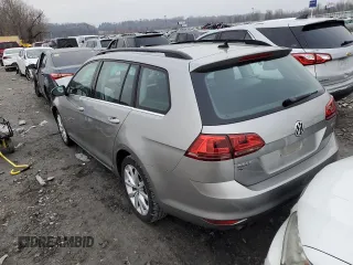 2017 Volkswagen Golf SportWagen S with VIN 3VWC17AU3HM535141, listed as a Copart auction lot 86369524 with 68,881 mi miles and Salvage Title. Bid and sale history available at carsss.com. Image 2.