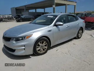 2016 Kia Optima LX z VIN 5XXGT4L30GG015464, wystawiony jako Copart lot #57664865 z przebiegiem 158 967 mil mil oraz Szkoda całkowita • Salvage title. Historia ofert i sprzedaży dostępna na DreamBid. Obrazek 1.