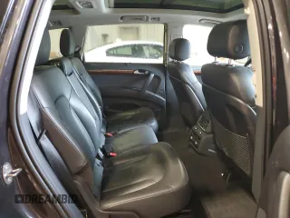 2014 Audi Q7 Premium Plus with VIN WA1LGAFE1ED000987, listed as a Copart auction lot 61852995 with 174,768 mi miles and Non repairable. Bid and sale history available at DreamBid. Image 11.