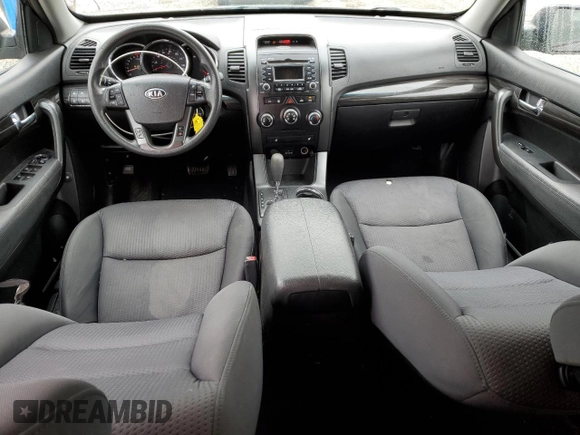 2012 Kia Sorento LX with VIN 5XYKTDA60CG239976, listed as a Copart auction lot 51250855 with 91,015 mi miles and Salvage Title. Bid and sale history available at carsss.com. Image 8.