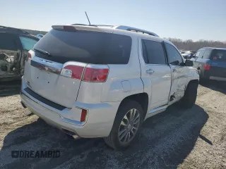 2017 GMC Terrain Denali with VIN 2GKFLRE31H6213698, listed as a Copart auction lot 48781045 with 92,404 mi miles and Salvage title. Bid and sale history available at DreamBid. Image 3.