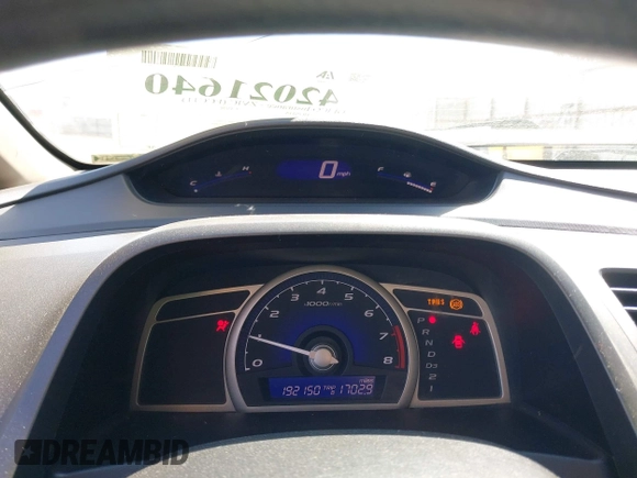 2011 Honda Civic LX with VIN 2HGFA1F5XBH518584, listed as a IAAI auction lot 42021640 with 192,150 mi miles and . Bid and sale history available at DreamBid. Image 7.