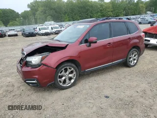2017 Subaru Forester Touring z VIN JF2SJAWC8HH516716, wystawiony jako Copart lot #54257075 z przebiegiem 194 631 mil mil oraz Szkody całkowita. Historia ofert i sprzedaży dostępna na DreamBid. Obrazek 1.