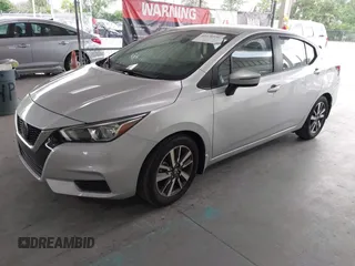 2021 Nissan Versa SV with VIN 3N1CN8EV4ML858875, listed as a IAAI auction lot 42470930 with 11,908 mi miles and . Bid and sale history available at DreamBid. Image 17.