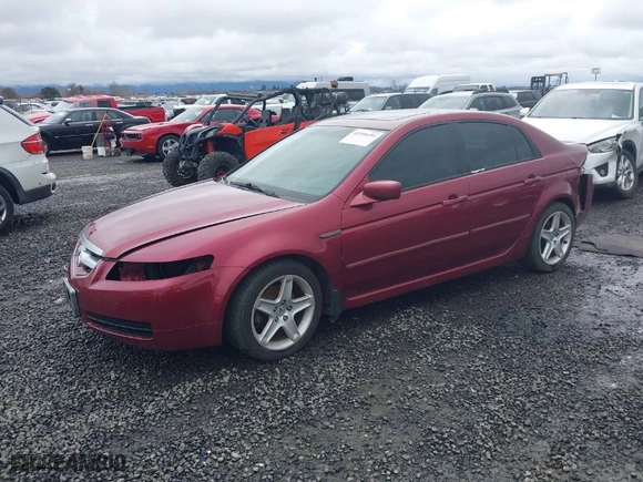 2005 Acura TL with VIN 19UUA66285A035866, listed as a IAAI auction lot 41590459 with 184,942 mi miles. Bid and sale history available at carsss.com. Image 2.