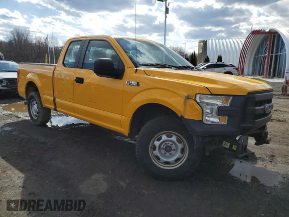 2015 Ford F-150 XLT with VIN 1FTFX1EF2FKE18694, listed as a Copart auction lot 50575245 with 108,360 mi miles and Salvage Title. Bid and sale history available at DreamBid. Image 4.