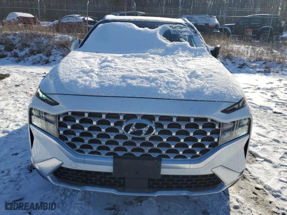 2021 Hyundai Santa Fe Hybrid SEL Premium with VIN KM8S3DA1XMU009491, listed as a Copart auction lot 85201774 with NaN miles and Salvage Title. Bid and sale history available at carsss.com. Image 5.