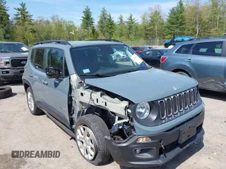 2018 Jeep Renegade Latitude with VIN ZACCJBBB0JPG99713, listed as a IAAI auction lot 42208152 with 65,205 mi miles and . Bid and sale history available at DreamBid. Image 1.