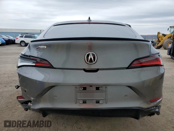 2024 Acura Integra Technology with VIN 19UDE4H63RA008296, listed as a Copart auction lot 51762615 with Not provided miles and Salvage title. Bid and sale history available at DreamBid. Image 6.
