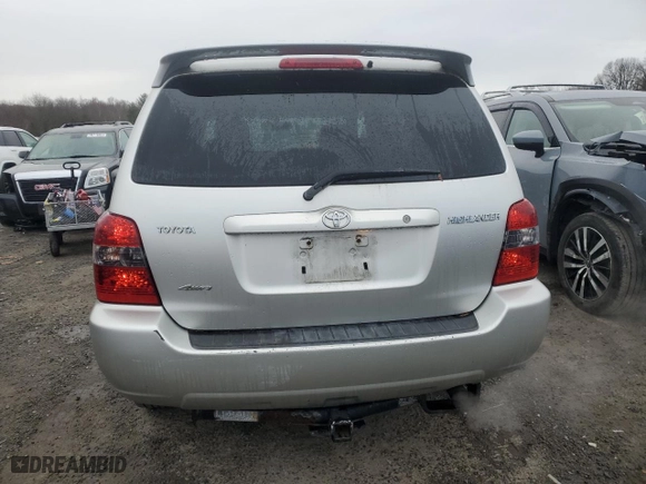 2007 Toyota Highlander with VIN JTEHD21A770048837, listed as a Copart auction lot 81471404 with 128,538 mi miles and Clean Title. Bid and sale history available at carsss.com. Image 6.