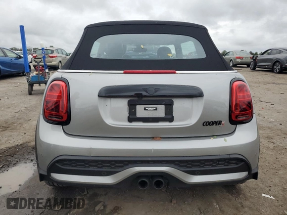 2023 MINI Convertible Cooper S with VIN WMW43DL07P3R10231, listed as a Copart auction lot 72804794 with 7,460 mi miles and Salvage title. Bid and sale history available at DreamBid. Image 6.