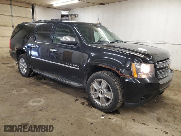 2010 Chevrolet Suburban LTZ with VIN 1GNUKKE35AR274373, listed as a Copart auction lot 42849275 with 146,847 mi miles and Clean Title. Bid and sale history available at carsss.com. Image 4.