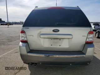 2008 Ford Taurus X SEL with VIN 1FMDK02W28GA05793, listed as a Copart auction lot 52317125 with 158,271 mi miles and Salvage title. Bid and sale history available at DreamBid. Image 6.