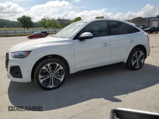 2023 Audi Q5 Sportback S line Prestige with VIN WA16AAFY1P2011396, listed as a Copart auction lot 56431314 with 30,892 mi miles and Salvage title. Bid and sale history available at DreamBid. Image 1.