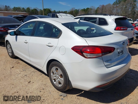 2018 Kia Forte LX with VIN 3KPFL4A73JE181110, listed as a IAAI auction lot 41820802 with 108,011 mi miles. Bid and sale history available at carsss.com. Image 3.