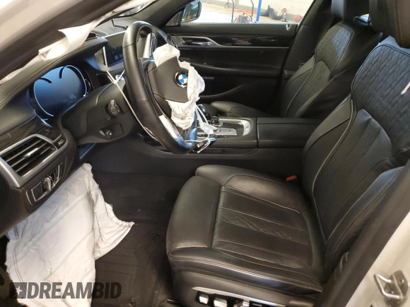2017 BMW 7 Series with VIN WBA7F2C36HG422997, listed as a Copart auction lot 56149494 with Not Provided miles and Salvage Title. Bid and sale history available at DreamBid. Image 7.