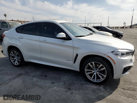 2016 BMW X6 xDrive35i with VIN 5UXKU2C59G0N81961, listed as a Copart auction lot 69271393 with 120,370 mi miles. Bid and sale history available at carsss.com. Image 4.