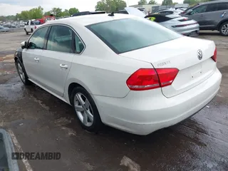 2013 Volkswagen Passat SE with VIN 1VWBH7A36DC110720, listed as a IAAI auction lot 41997869 with 114,246 mi miles and . Bid and sale history available at DreamBid. Image 3.