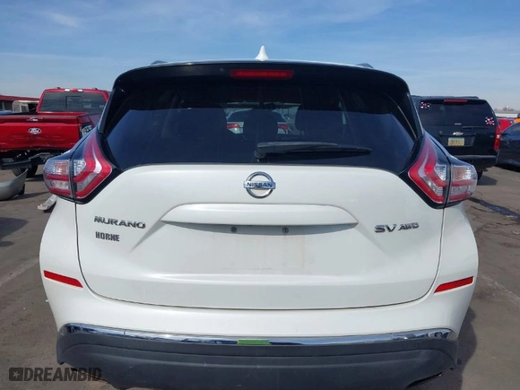 2018 Nissan Murano S with VIN 5N1AZ2MH8JN119775, listed as a IAAI auction lot 41568881 with 135,251 mi miles. Bid and sale history available at carsss.com. Image 17.