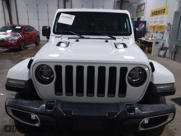 2018 Jeep Wrangler Unlimited Sahara z VIN 1C4HJXEG3JW117990, wystawiony jako IAAI lot #42290861 z przebiegiem 86 907 mil mil oraz . Historia ofert i sprzedaży dostępna na DreamBid. Obrazek 12.