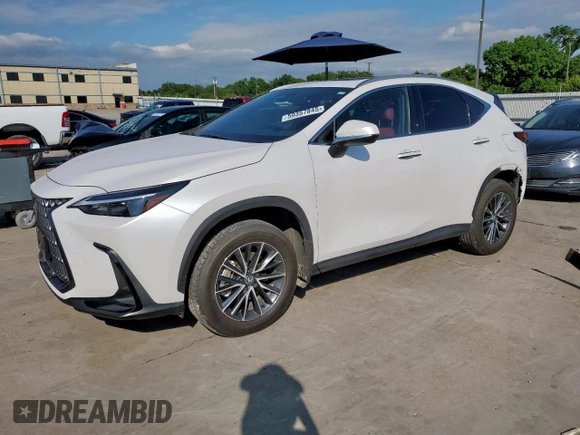 2024 Lexus NX 350h with VIN 2T2AKCEZ4RC026784, listed as a Copart auction lot 59357845 with 13,368 mi miles and Salvage title. Bid and sale history available at DreamBid. Image 1.