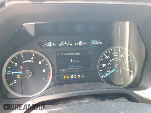 2015 Ford F-150 XLT with VIN 1FTEW1EP7FKE12574, listed as a Copart auction lot 59519985 with 133,337 mi miles and Salvage title. Bid and sale history available at DreamBid. Image 9.