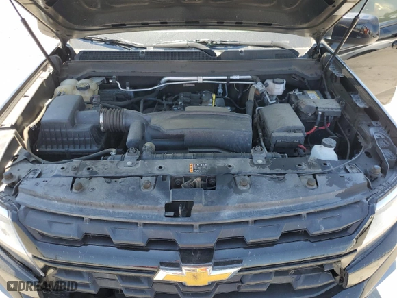 2022 Chevrolet Colorado 2WD LT with VIN 1GCGSCEA5N1288868, listed as a Copart auction lot 64191574 with 57,947 mi miles and Salvage Title. Bid and sale history available at carsss.com. Image 12.