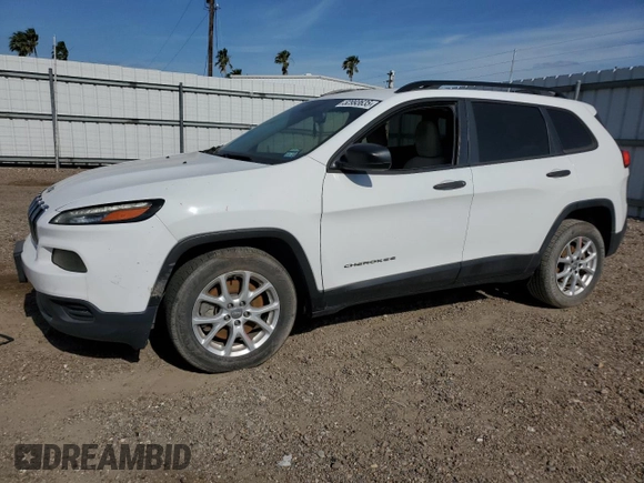 2016 Jeep Cherokee Altitude with VIN 1C4PJLAB2GW291427, listed as a Copart auction lot 52993635 with 129,912 mi miles and Salvage title. Bid and sale history available at DreamBid. Image 1.