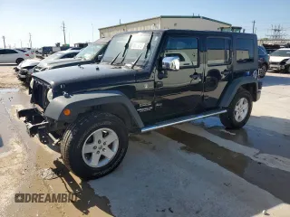 2010 Jeep Wrangler Unlimited Sport with VIN 1J4BA3H1XAL164225, listed as a Copart auction lot 49873055 with 75,665 mi miles and Salvage Title. Bid and sale history available at carsss.com. Image 1.