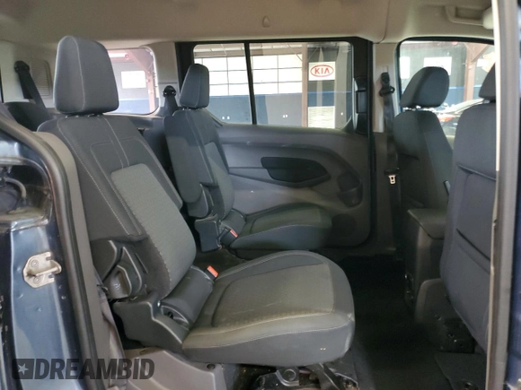 2020 Ford Transit Connect XLT z VIN NM0GE9F27L1445568, wystawiony jako Copart lot #60860625 z przebiegiem 89 558 mil mil oraz Czysty tytuł • Clean title. Historia ofert i sprzedaży dostępna na DreamBid. Obrazek 11.
