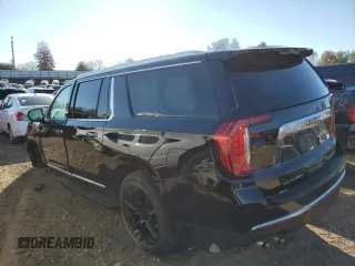 2021 GMC Yukon XL Denali with VIN 1GKS2JKL8MR448914, listed as a Copart auction lot 77871723 with 0 mi miles and Salvage Title. Bid and sale history available at carsss.com. Image 2.