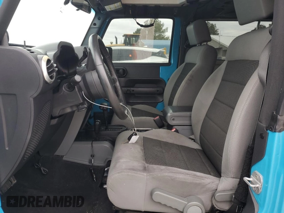 2008 Jeep Wrangler X with VIN 1J4FA24148L546536, listed as a Copart auction lot 43790775 with 159,364 mi miles and Salvage Title. Bid and sale history available at DreamBid. Image 7.