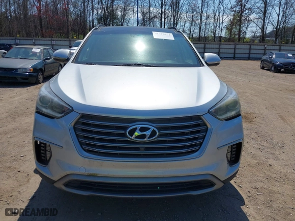 2017 Hyundai Santa Fe Limited Ultimate with VIN KM8SRDHF1HU212114, listed as a IAAI auction lot 41910471 with 135,335 mi miles. Bid and sale history available at carsss.com. Image 12.