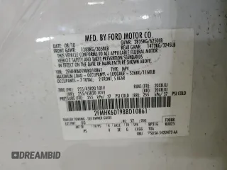 2011 Ford Flex Limited w/Ecoboost with VIN 2FMHK6DT9BBD10861, listed as a Copart auction lot 46278295 with 277,170 mi miles and Salvage Title. Bid and sale history available at carsss.com. Image 15.