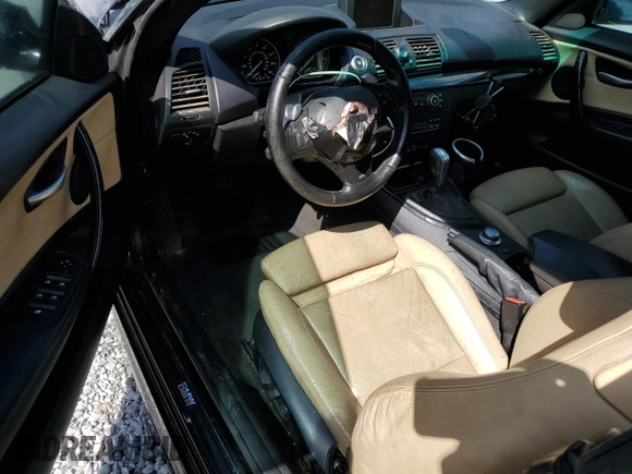 2008 BMW 1 Series 135i with VIN WBAUN93548VF54798, listed as a Copart auction lot 47209055 with 144,328 mi miles and Salvage title. Bid and sale history available at DreamBid. Image 8.