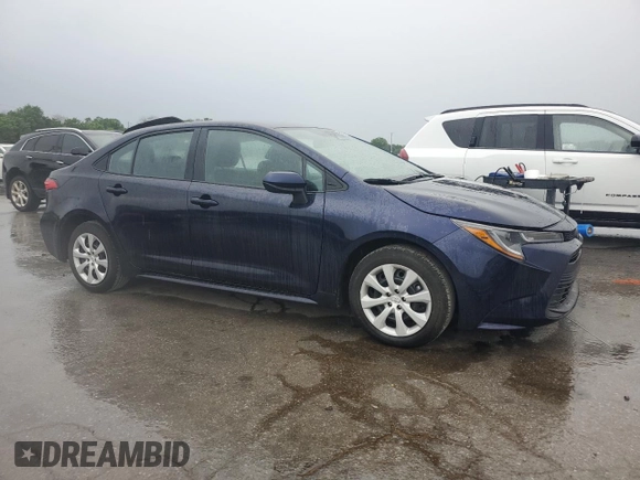 2024 Toyota Corolla LE with VIN 5YFB4MDE4RP094591, listed as a Copart auction lot 57580155 with 16,134 mi miles and Clean title. Bid and sale history available at DreamBid. Image 4.