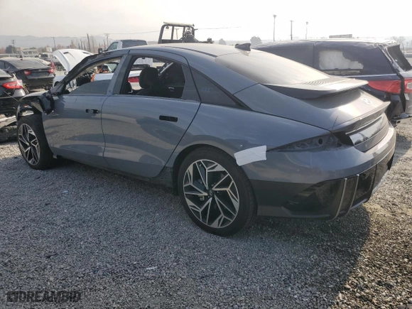 2023 Hyundai IONIQ 6 Limited with VIN KMHM54AA0PA036207, listed as a Copart auction lot 86323444 with 48498 miles and Salvage Title. Bid and sale history available at carsss.com. Image 2.