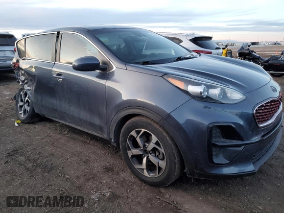 2020 Kia Sportage LX with VIN KNDPM3AC5L7680650, listed as a Copart auction lot 88234595 with 139,923 mi miles and Salvage Title. Bid and sale history available at carsss.com. Image 4.