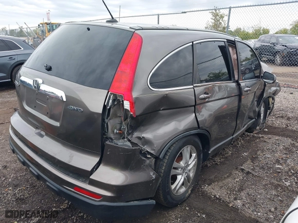 2010 Honda CR-V EX-L with VIN 5J6RE4H70AL025928, listed as a IAAI auction lot 40448797 with 1 mi miles. Bid and sale history available at carsss.com. Image 4.