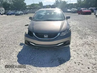 2015 Honda Civic Sedan LX with VIN 19XFB2F52FE061756, listed as a Copart auction lot 52982275 with 86,352 mi miles and Salvage Title. Bid and sale history available at carsss.com. Image 14.