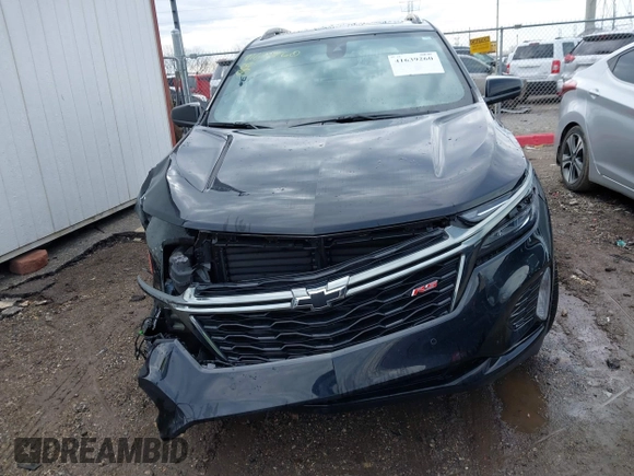 2023 Chevrolet Equinox RS with VIN 3GNAXMEG8PL251348, listed as a IAAI auction lot 41639260 with 20,794 mi miles. Bid and sale history available at carsss.com. Image 12.