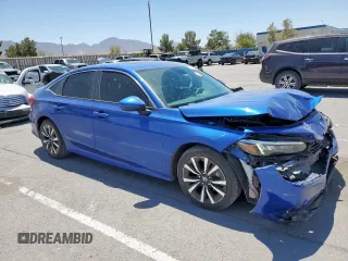 2023 Honda Civic EX с VIN 2HGFE1F7XPH310539, выставлен на аукционе Copart как лот 57753885 с пробегом 26 878 миль миль и Списание • Salvage title. История ставок и продаж доступна на DreamBid. Изображение 4.